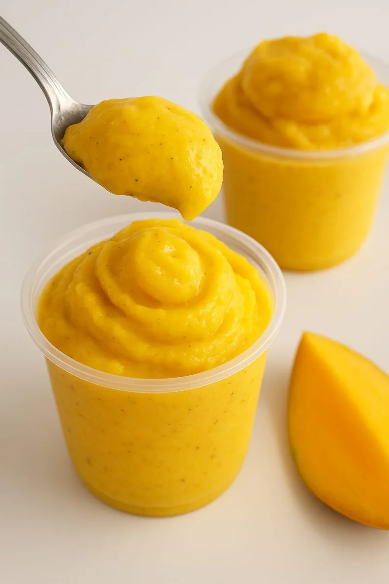 Gelado de Manga 🥭 Vegano, Sem Lactose & Sem Açúcar – Receita Digital (Pré-Venda) - Image 2