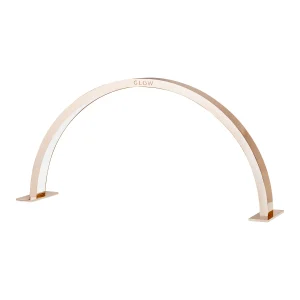 Candeeiro De Mesa Glow Arche II Cobre Dourado