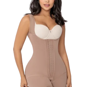 2020 – Short Modelador com Alças Largas – Tam S – Nude