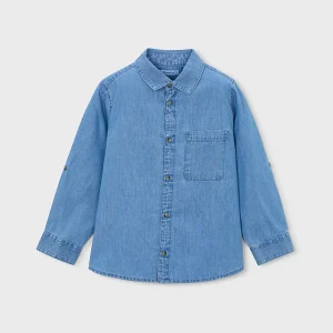 Camisa m/comp. denim  MAYORAL 3122