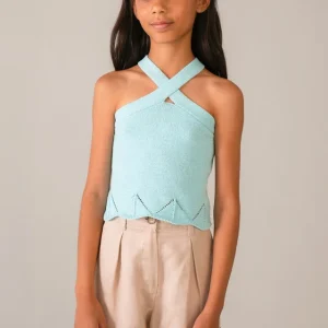 Top tricot c/ alças cruzadas  MAYORAL 6024