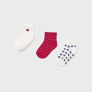 Pack 3 pares de soquetes  MAYORAL 10141