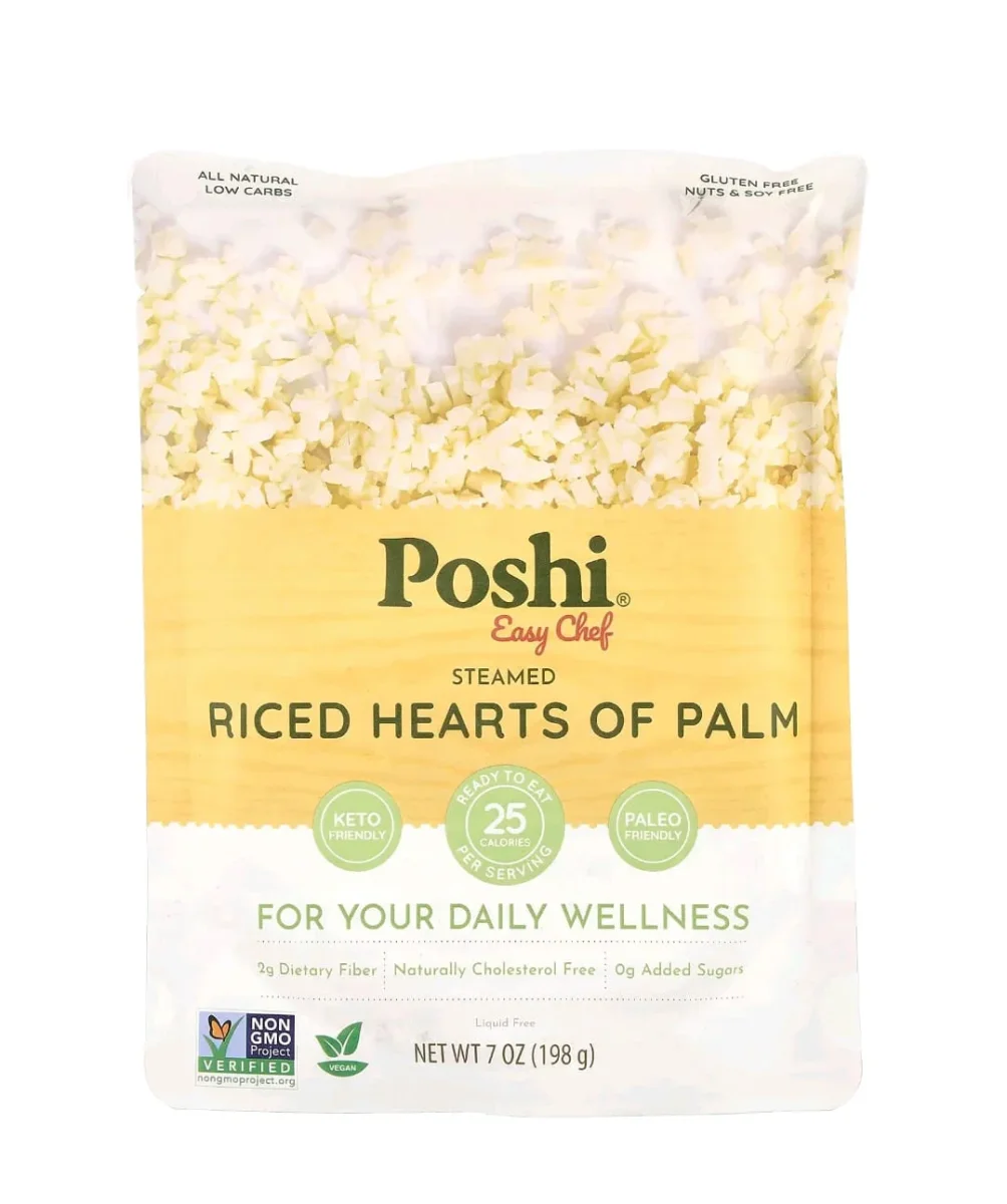 Arroz Low Carb – Palmito, Couve-flor ou Brócolos (198g)