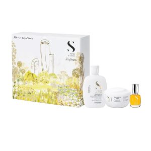 Alfaparf Milano Semi di Lino Diamond Illuminating Gift Set for Color Treated Hair