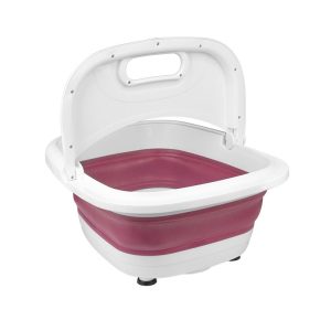 Bacia Pedicure Massageadora Dobrável com Aquecimento
