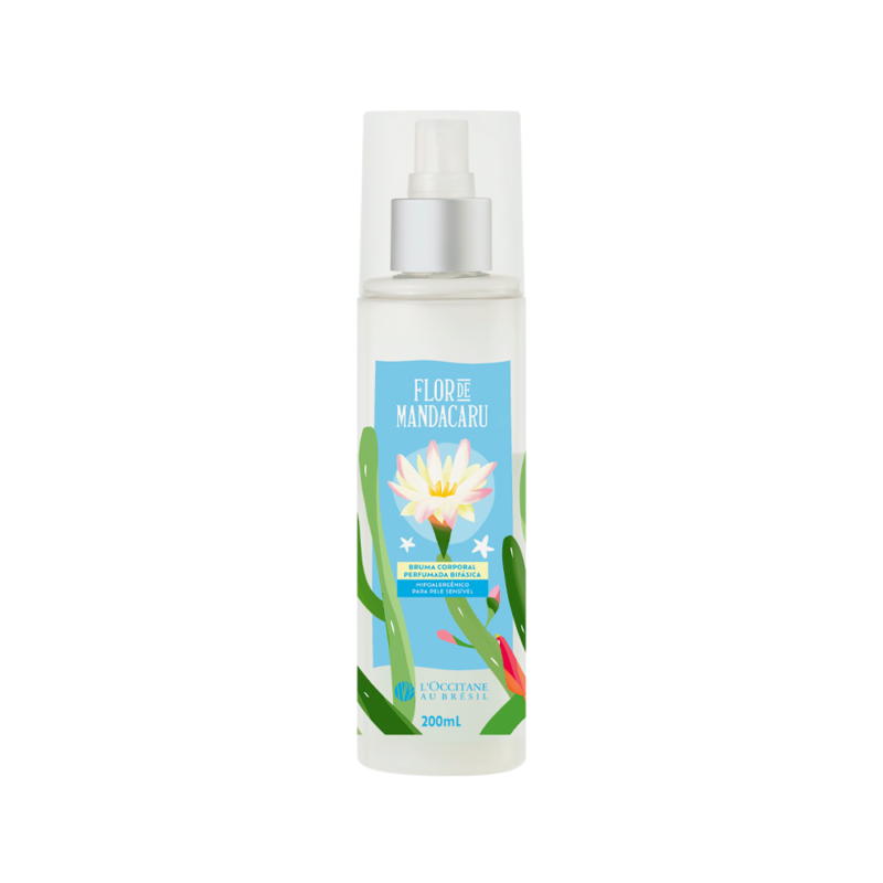 Bruma Corporal Perfumada Bifásica Flor de Mandacaru 200mL - Image 2