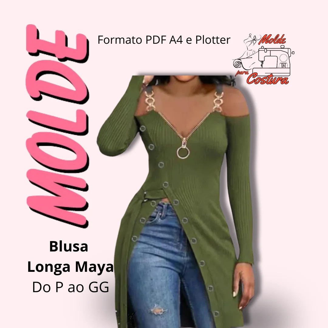 Blusa Longa Maya