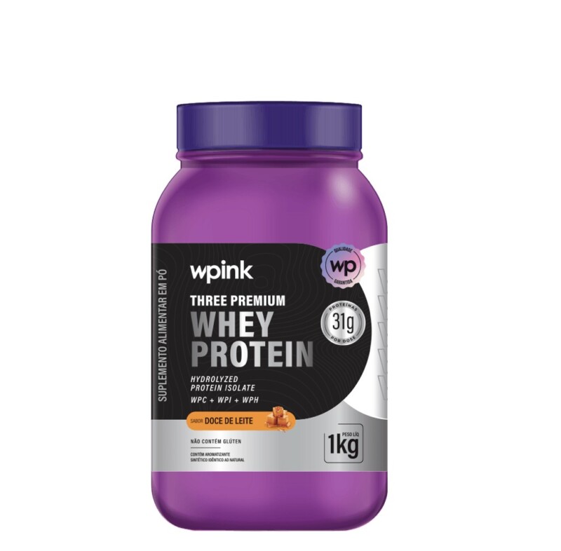 Three premium whey protein Doce de Leite 3W – (1kg) – wp