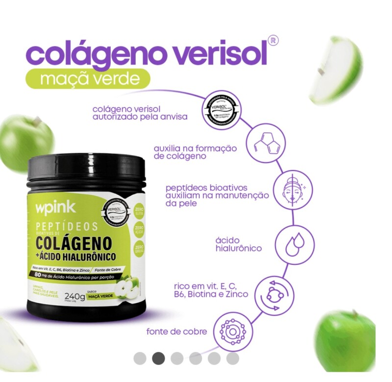 colágeno de maçã verde – 240g – the supply – wp - Image 3
