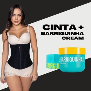 kit cinta colombiana + creme barrguinha