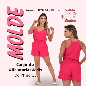 Conjunto Alfaiataria Gladis