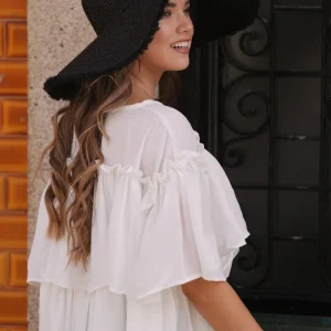 Blusa folhos