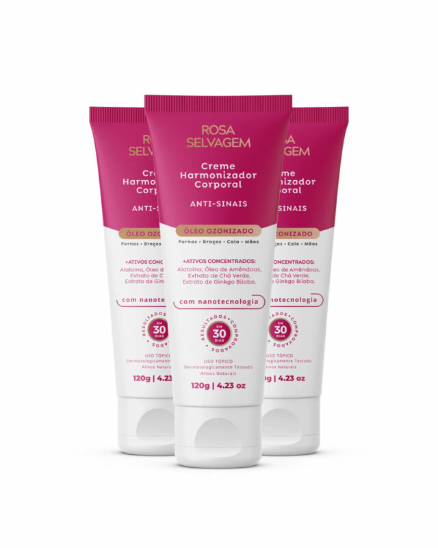 HARMONIZADOR CORPORAL ANTI-SINAIS COM NANOTECNOLOGIA – ROSA SELVAGEM 120G - Image 3