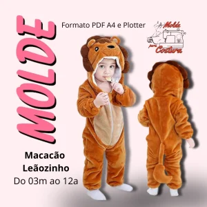 Macacão Leãozinho