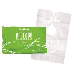 Penteador Descartável ProCape 50unds RickiParodi