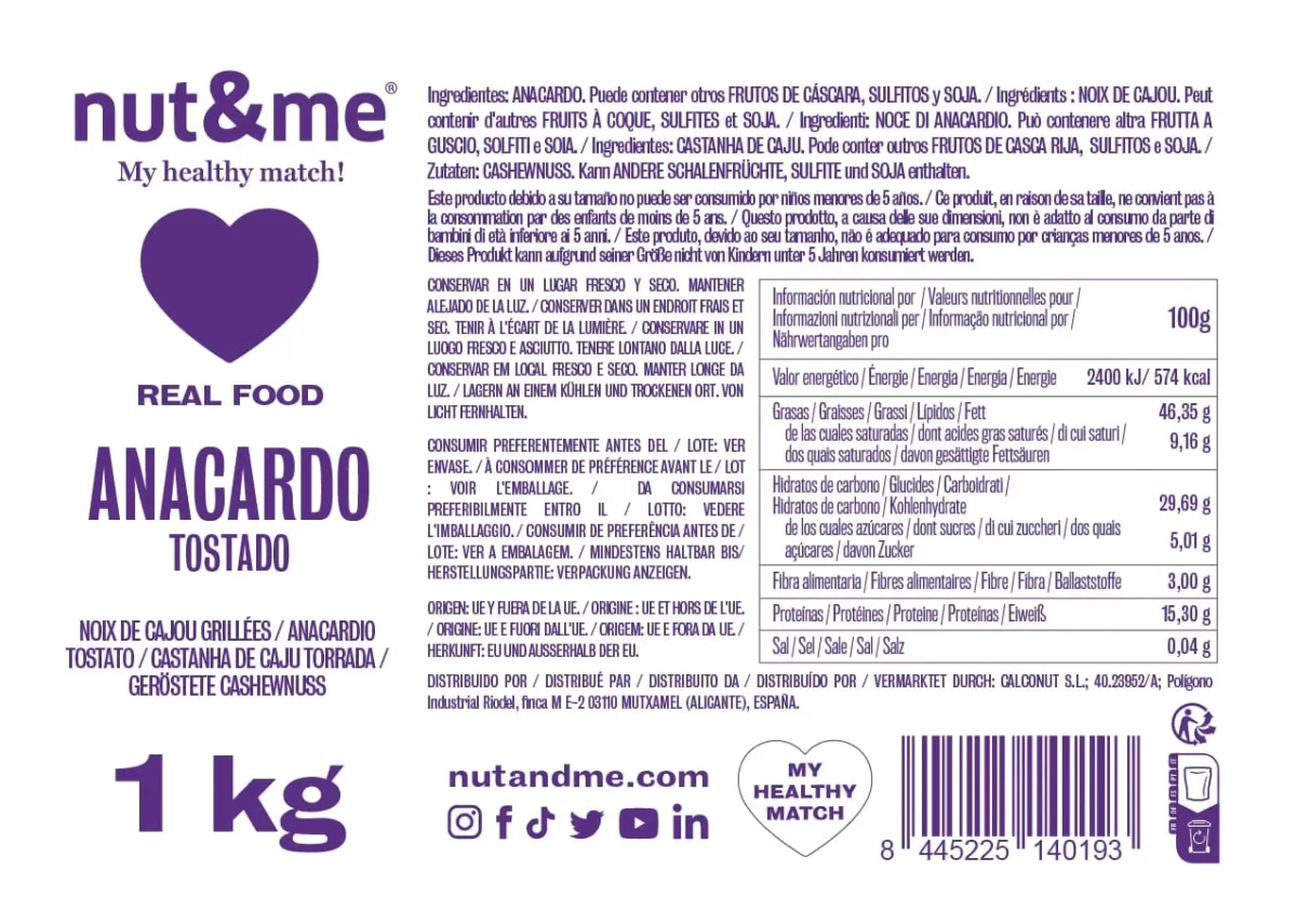 Caju torrado 1 kg - Image 4
