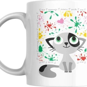 Caneca animais desejos ano novo