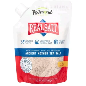 Sal Marinho Mineral Kosher Antigo – 100% Natural, Não Refinado e Rico em Minerais (454 g)