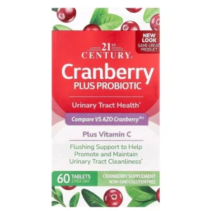 Fórmula Avançada Cranberry & Probiótico - 2 em 1 (60 Comprimidos)
