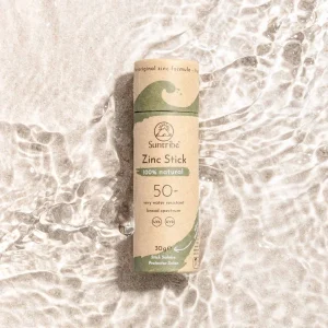 Protetor Solar mineral natural de  Zinco FPS 50 verde stick (30 grs)