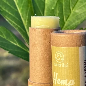 Bálsamo Labial Natural de Cânhamo Hidratação Radical